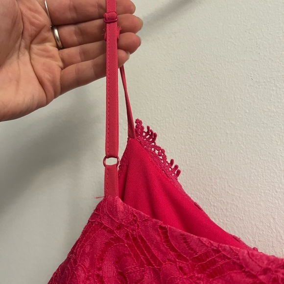 NSR - Napean Sea Rd - Pink lace spaghetti strap sundress - Size M - Picture 6 of 16